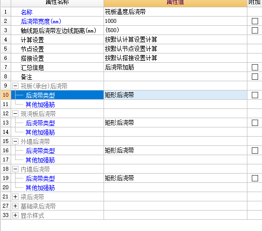 后浇带的设置