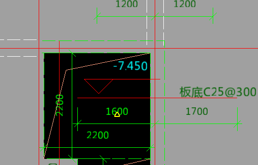 底标高