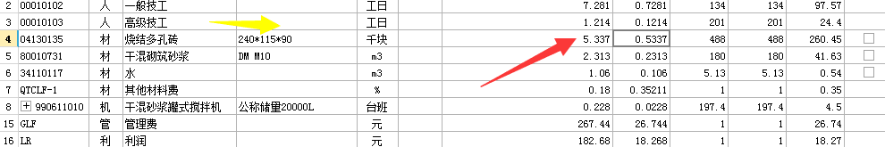 定額含量
