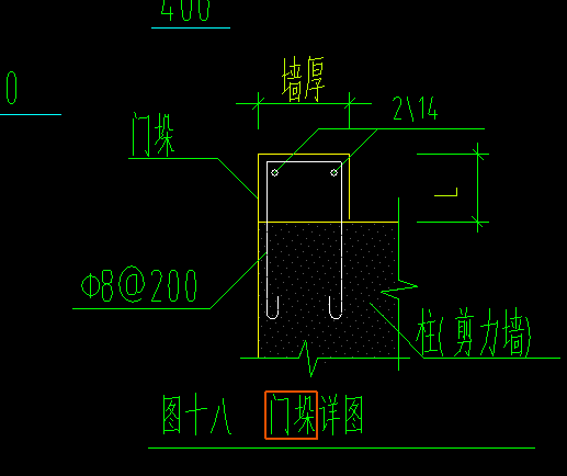 我想问下我这个门垛怎么处理呢