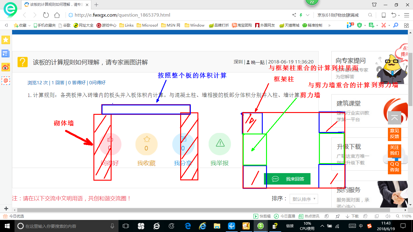 伸入