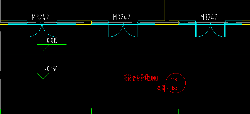 墙边