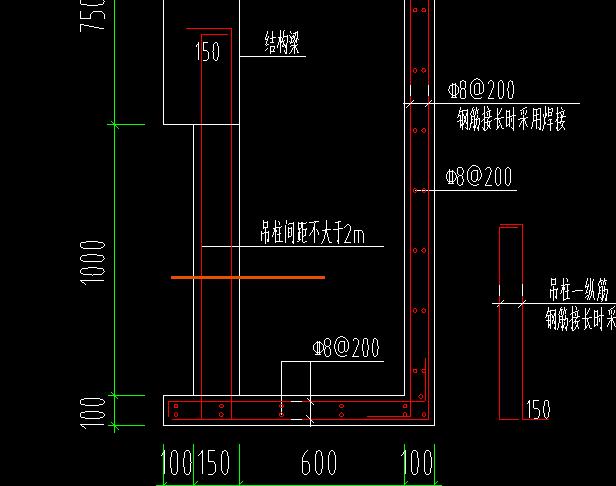 求老师解答这个吊柱用什么画用框架柱画可以吗