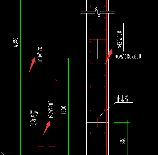 表示看不懂该剪力墙配筋图