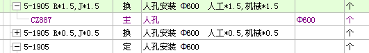子目乘系數