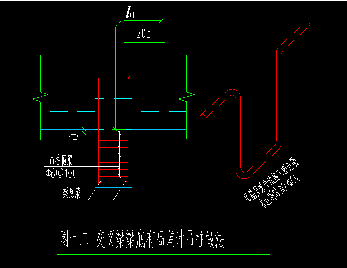 有高差的梁吊筋是需要在单构件输入还是可以直接画上去?