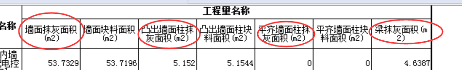 输入工程量