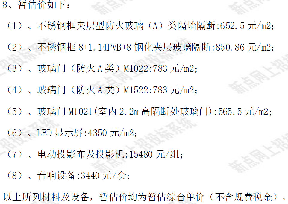 强制修改综合单价