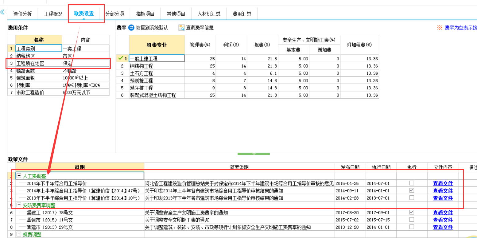 人工费怎么调整