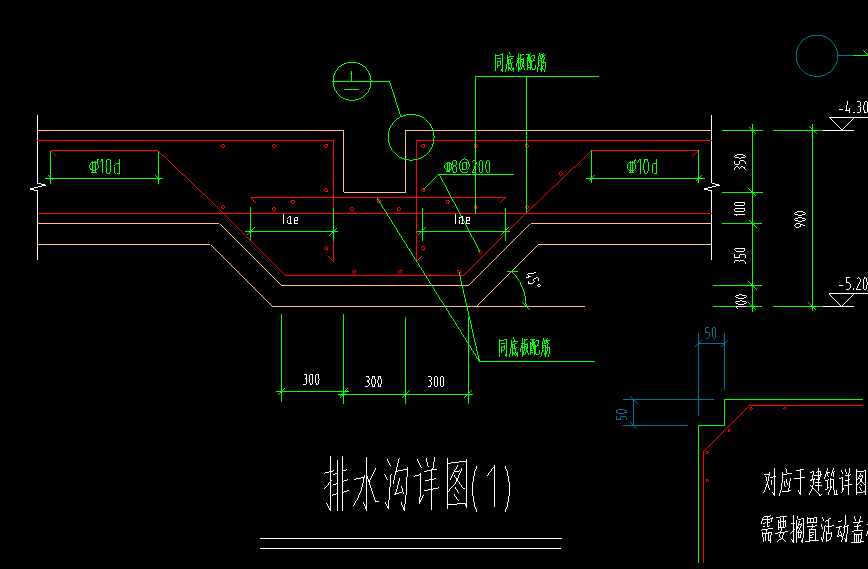 土建筏板基础中排水沟与吸水槽用什么定义