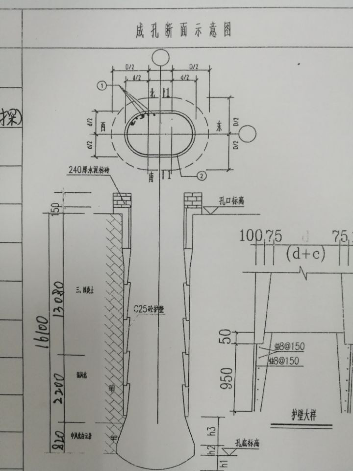 关于孔桩直径的问题