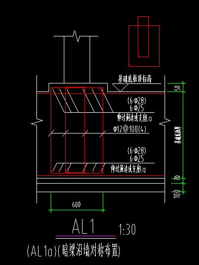 暗梁