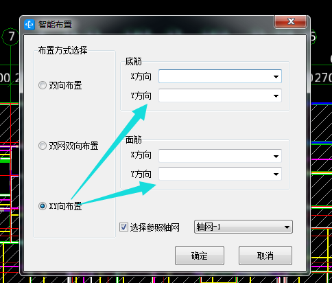 雙網(wǎng)雙向布置