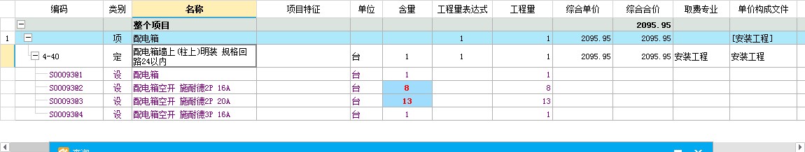 配电箱安装