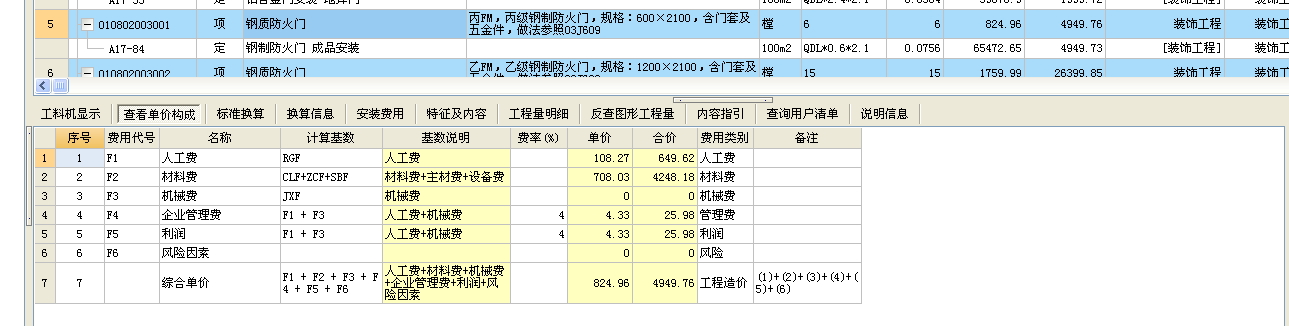 单价