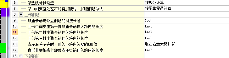 次梁