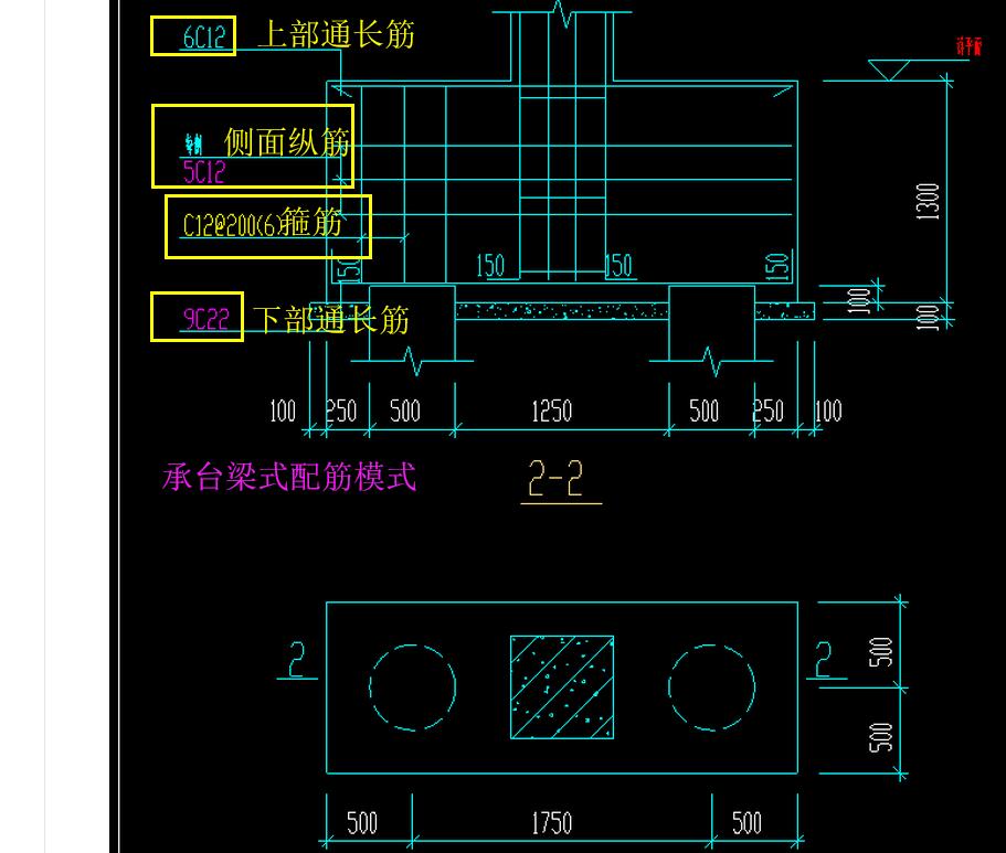 这种桩承台的钢筋配筋形式应该选哪种?