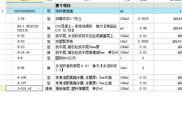 如何套定額