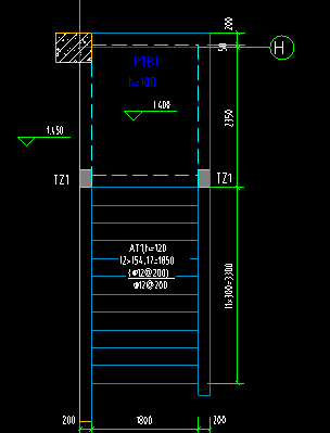 单跑楼梯