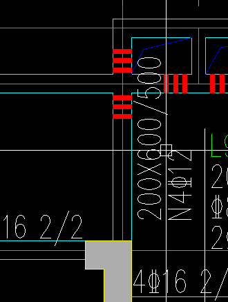 梁截面