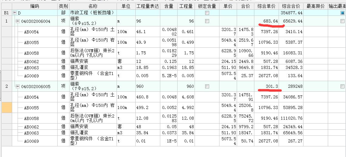 工程量