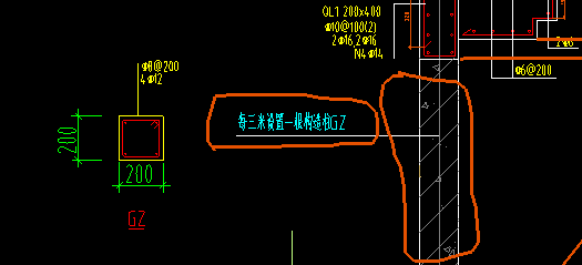 生成构造柱