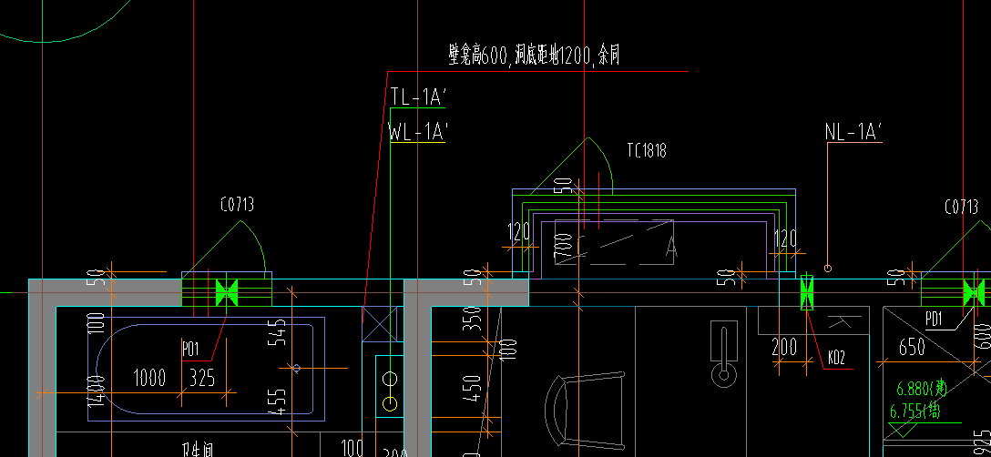 墙里