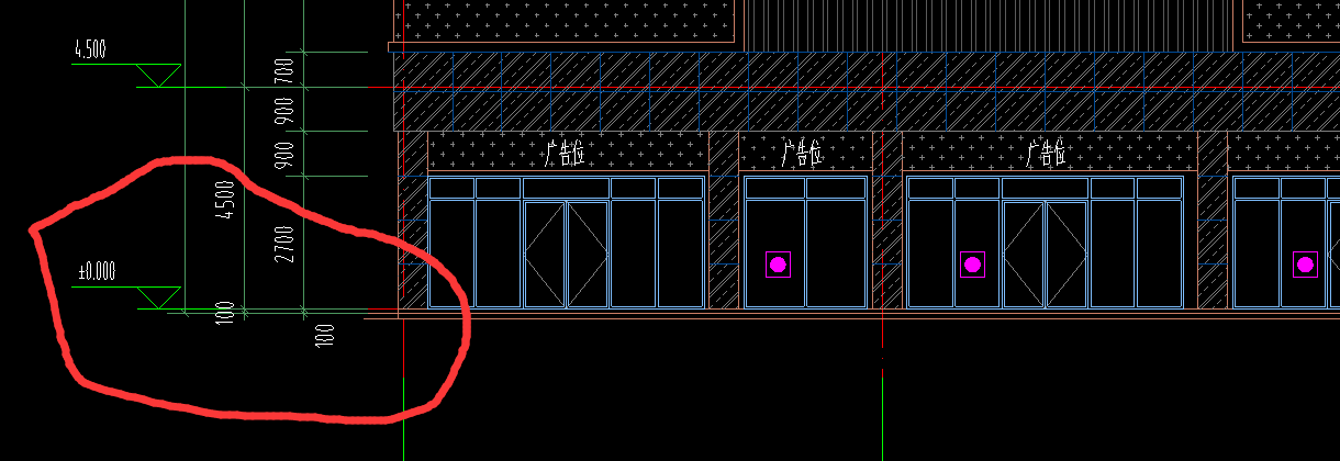 室外地坪标高