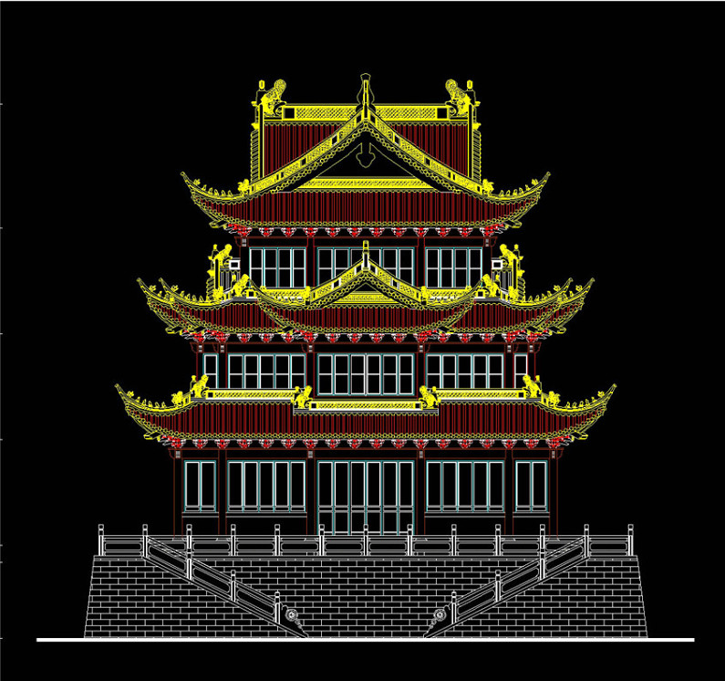 仿古建筑