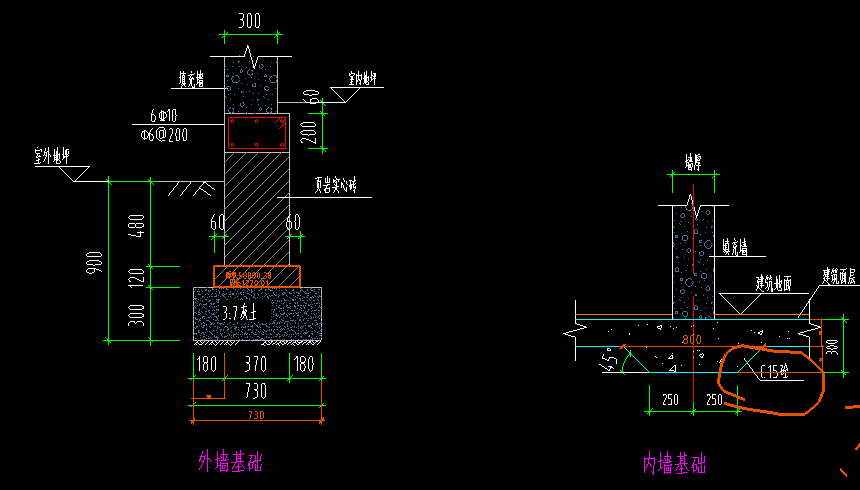 内墙基础