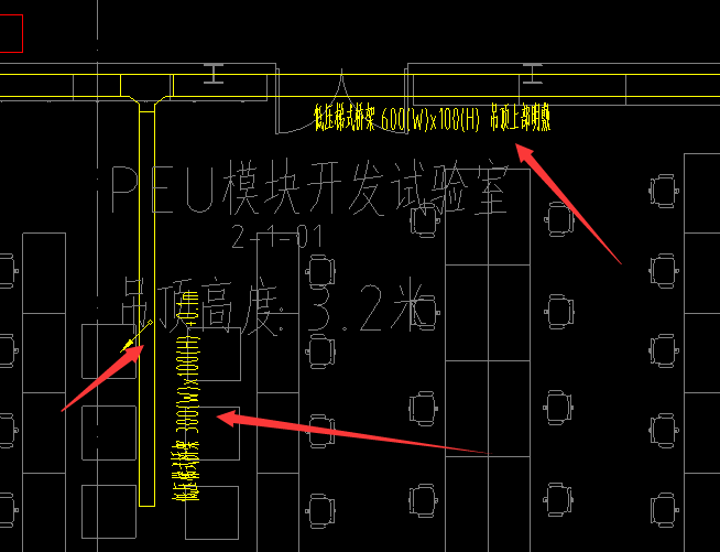 图纸中桥架上的符号代表什么