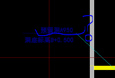 预留洞