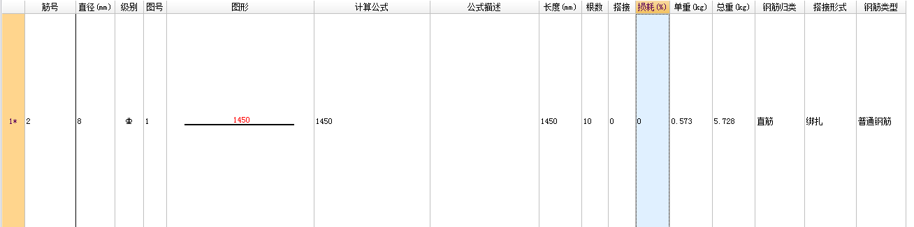 钢筋根数