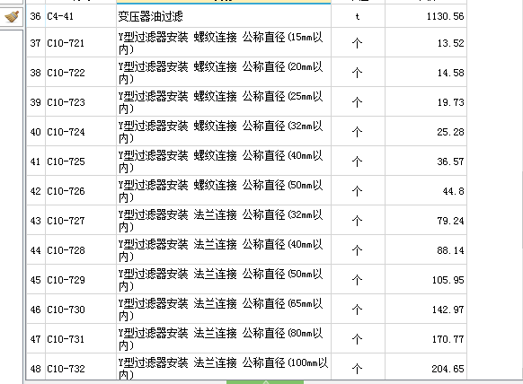 18安装定额