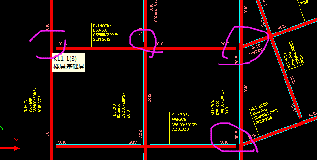 提取梁跨