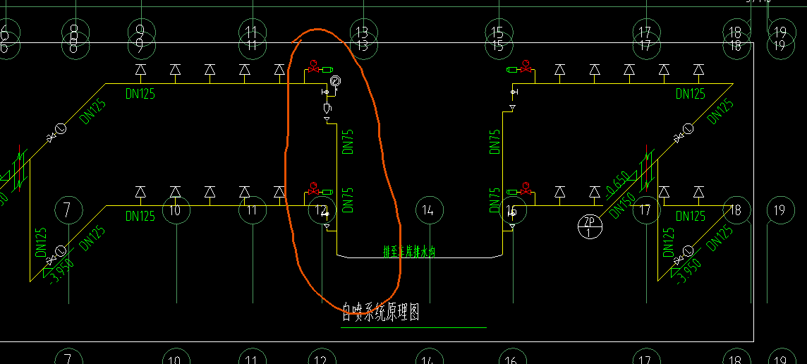 消防喷淋系统里这个图有些不明白