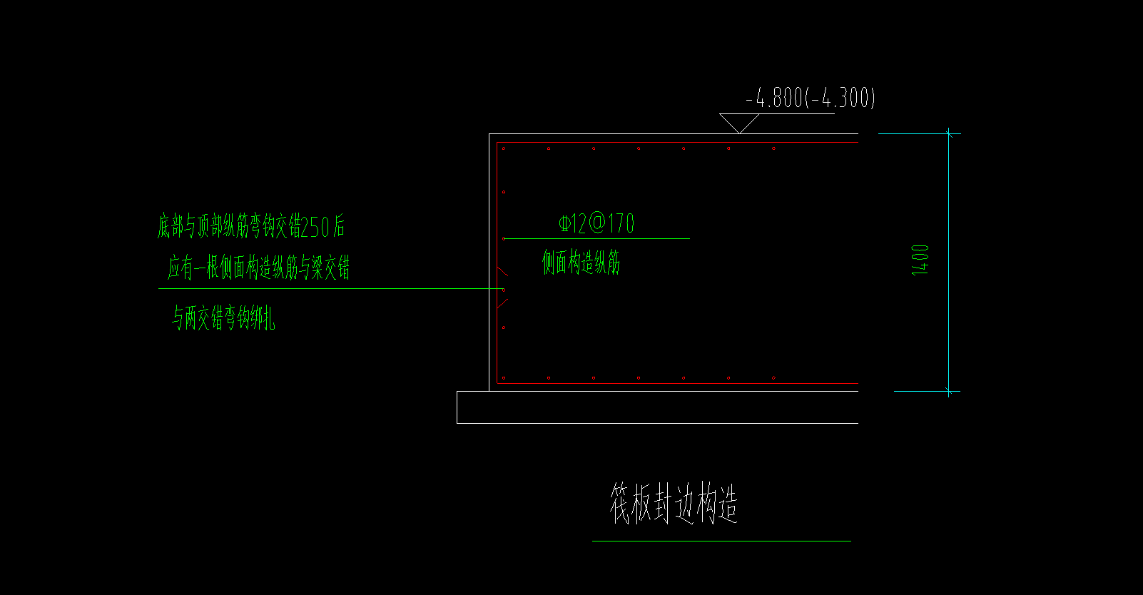 筏板封边