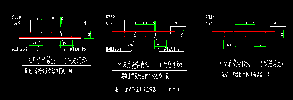 后浇带