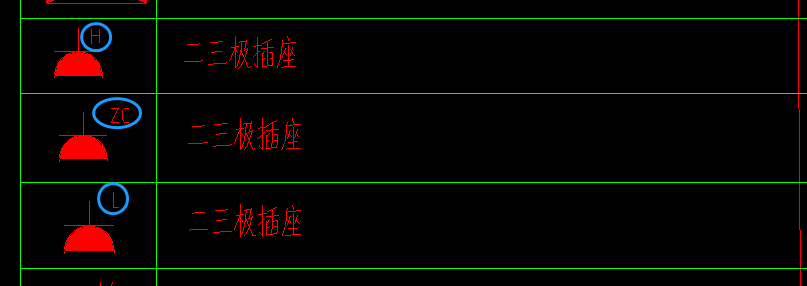 電氣圖例
