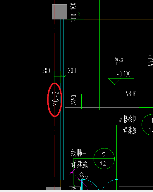 玻璃门墙怎样画