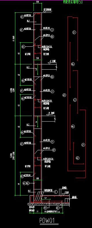 分布筋