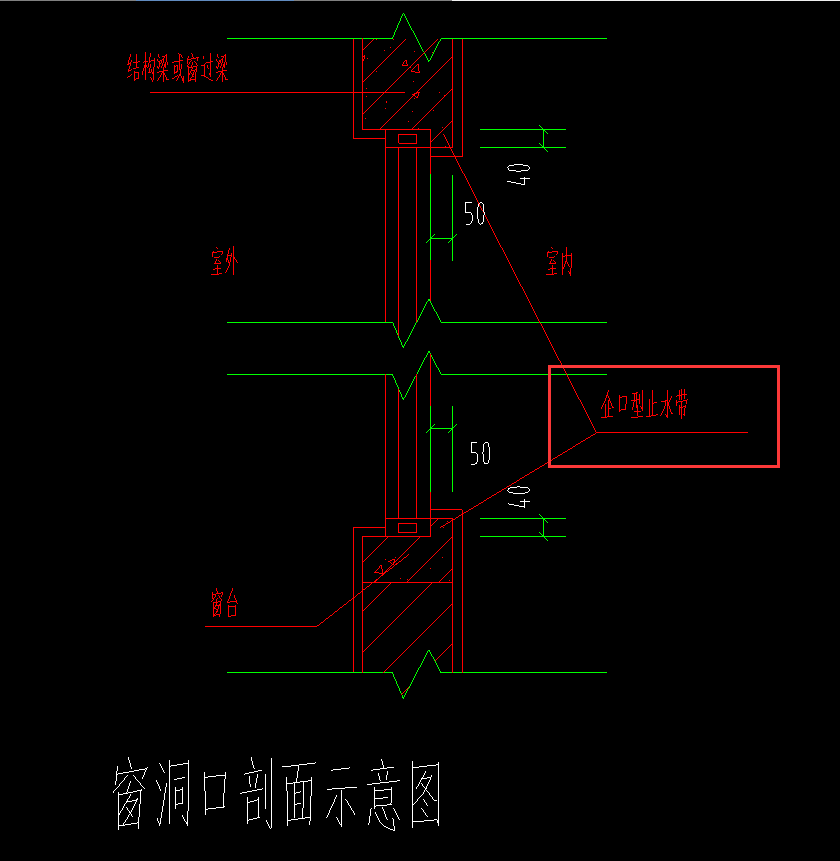 企口止水带是算延长米