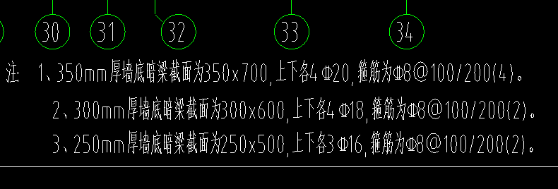 暗梁