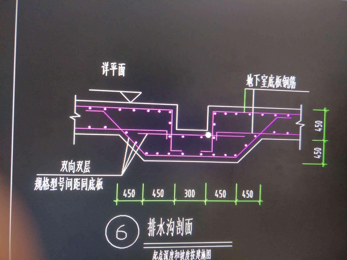 图中的筏板基础上的排水沟套定额时是排水沟和筏板分开套?