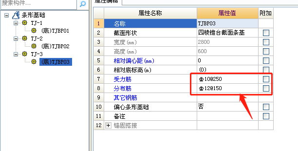 分布筋