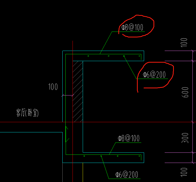 左右标注