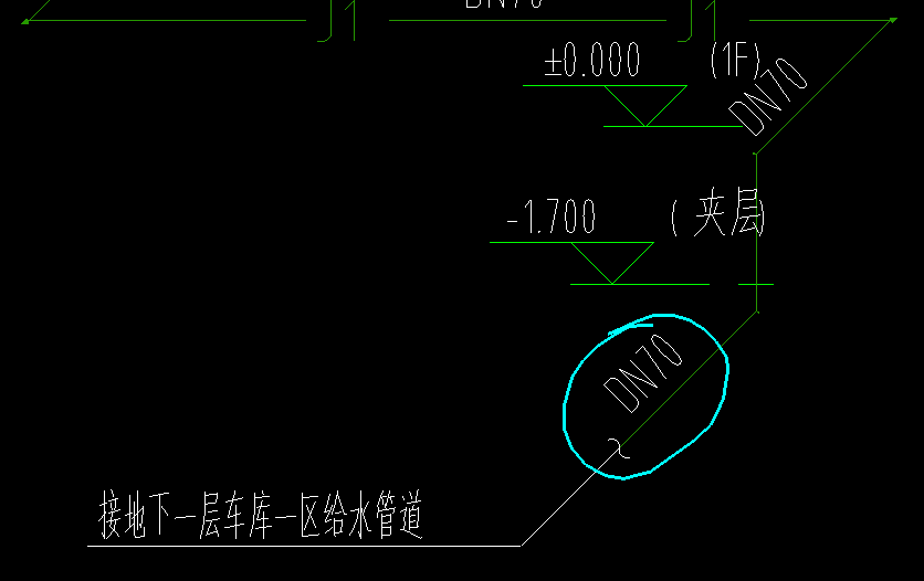 这根管道标高?