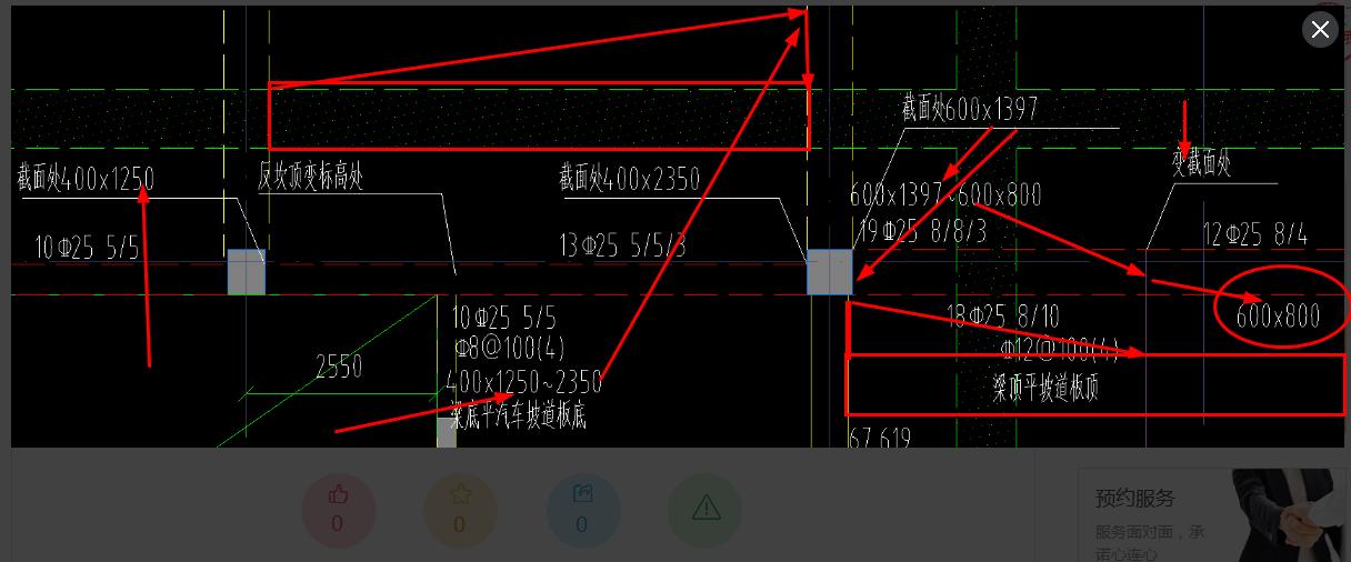 梁变截面