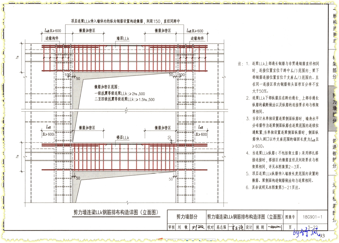 非框架梁锚固