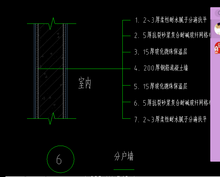 分户墙保温